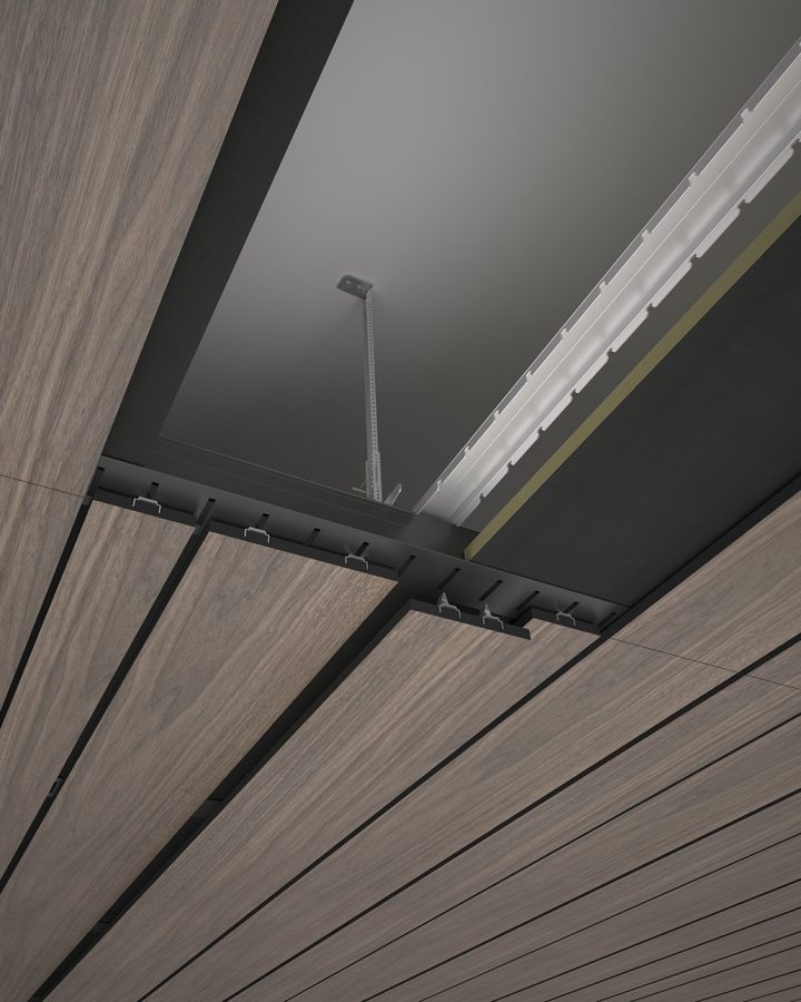 Linear Plank Installation Ceiling Gustafs Scandinavia