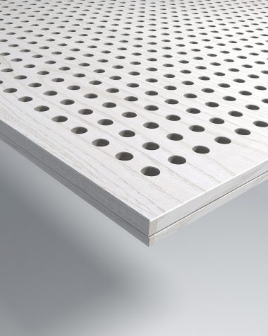 perforated wood panel, acoustic panel ph10