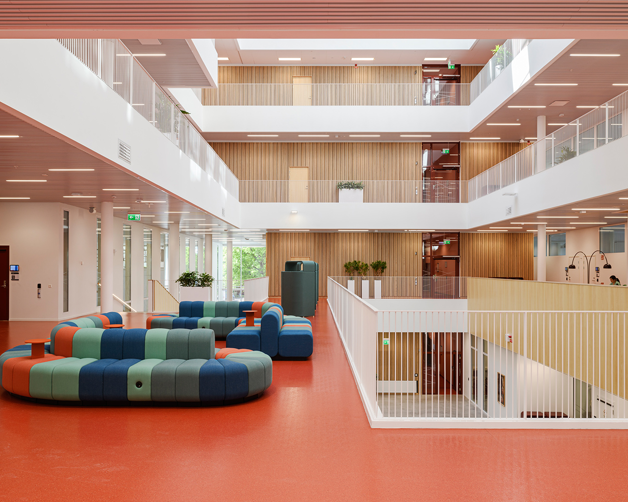 Acoustic Solutions at University Campus | Gustafs Scandinavia