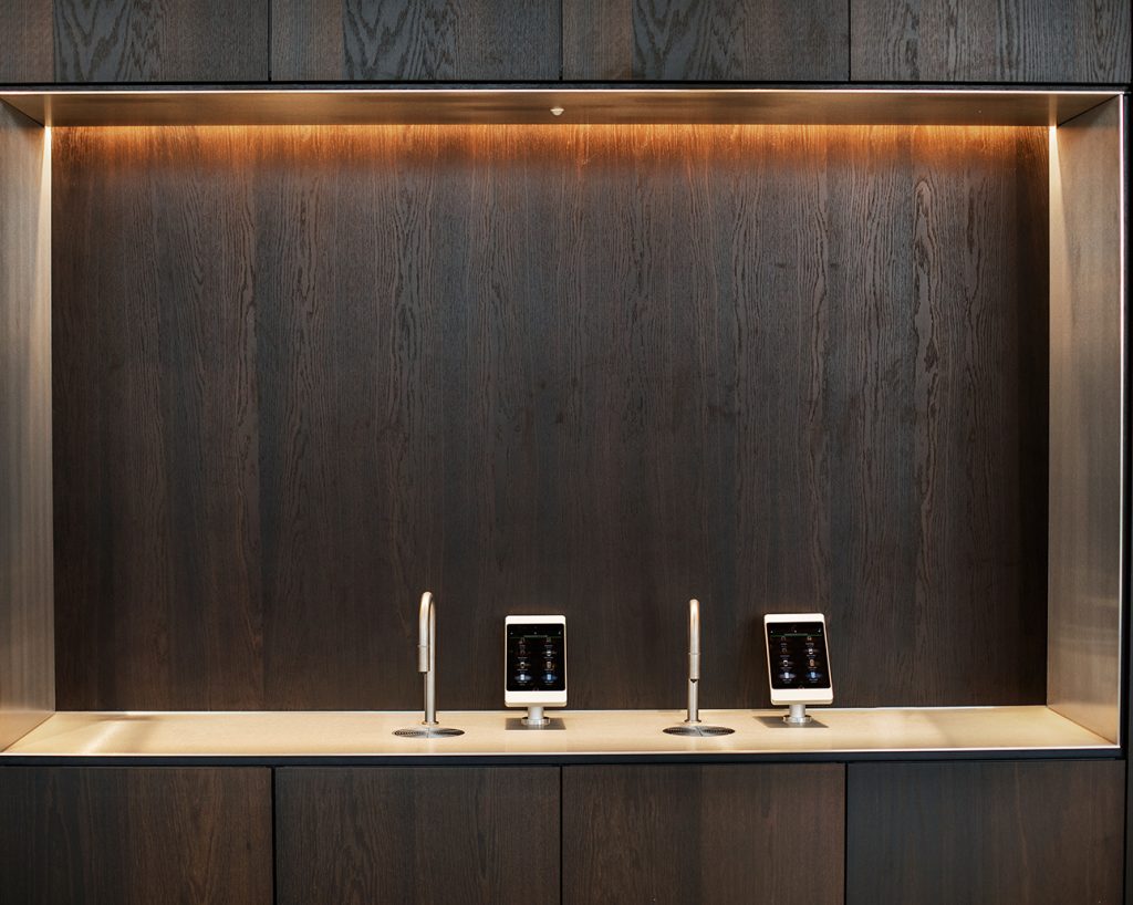 Luxury acoustic wood panels at Carlsberg's new head office