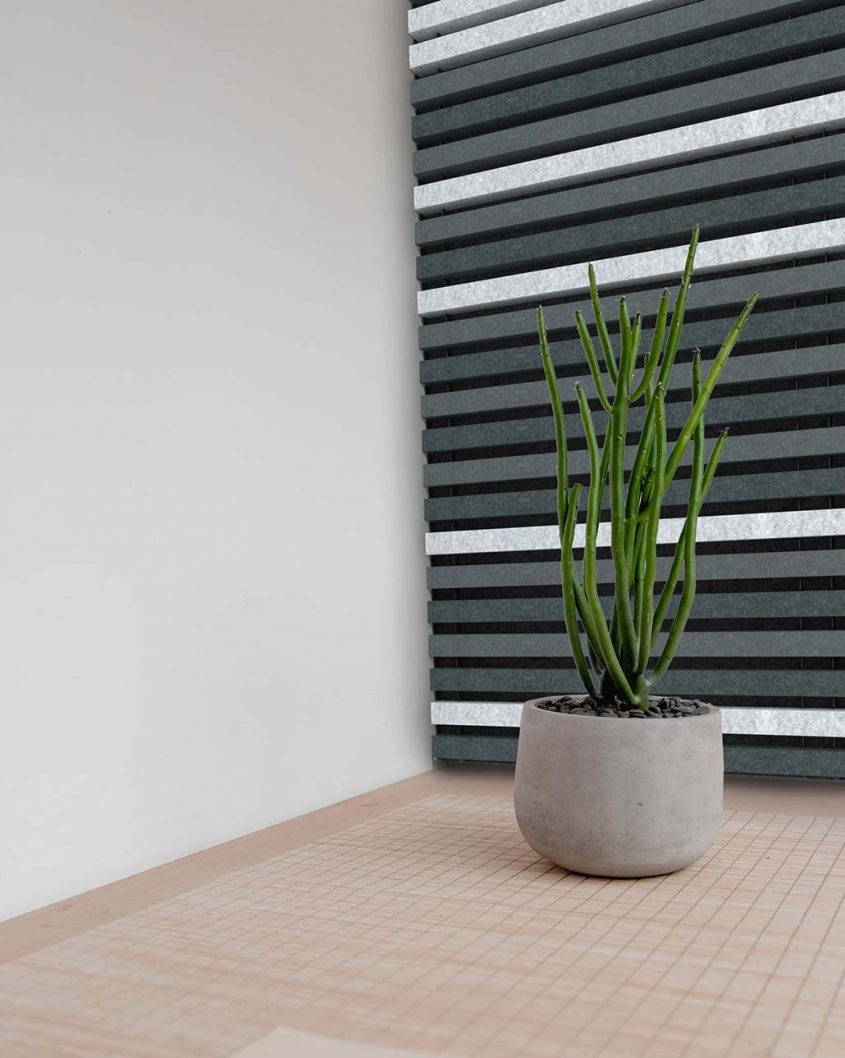 Feltfon Linear Rib | sound absorbing walls and ceilings from Gustafs ...