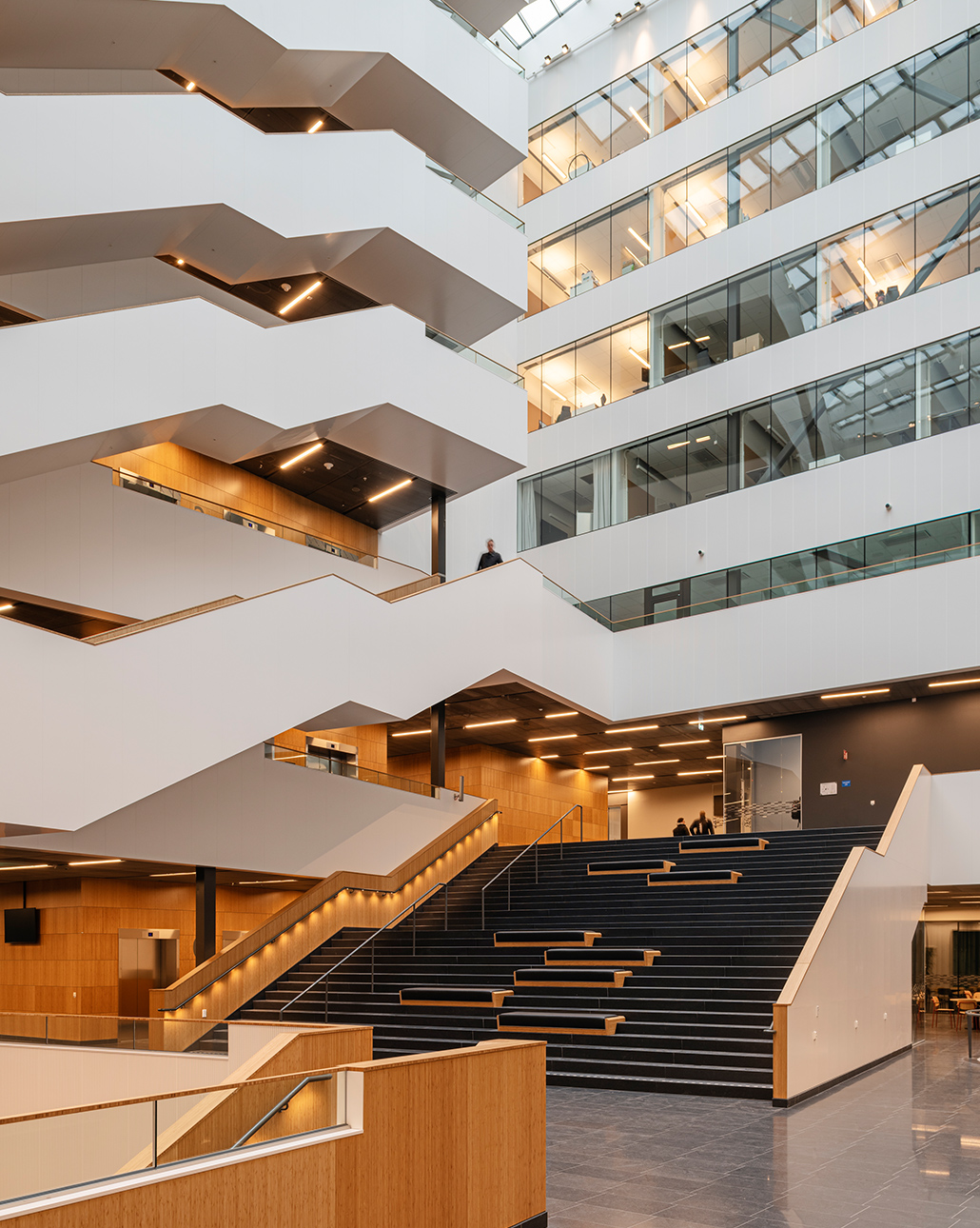 University Interior in Bamboo Veneer | Gustafs Scandinavia
