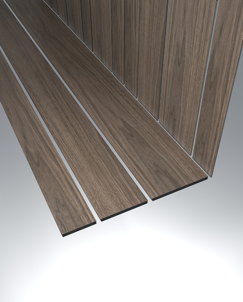 Linear Plank-P Vägg