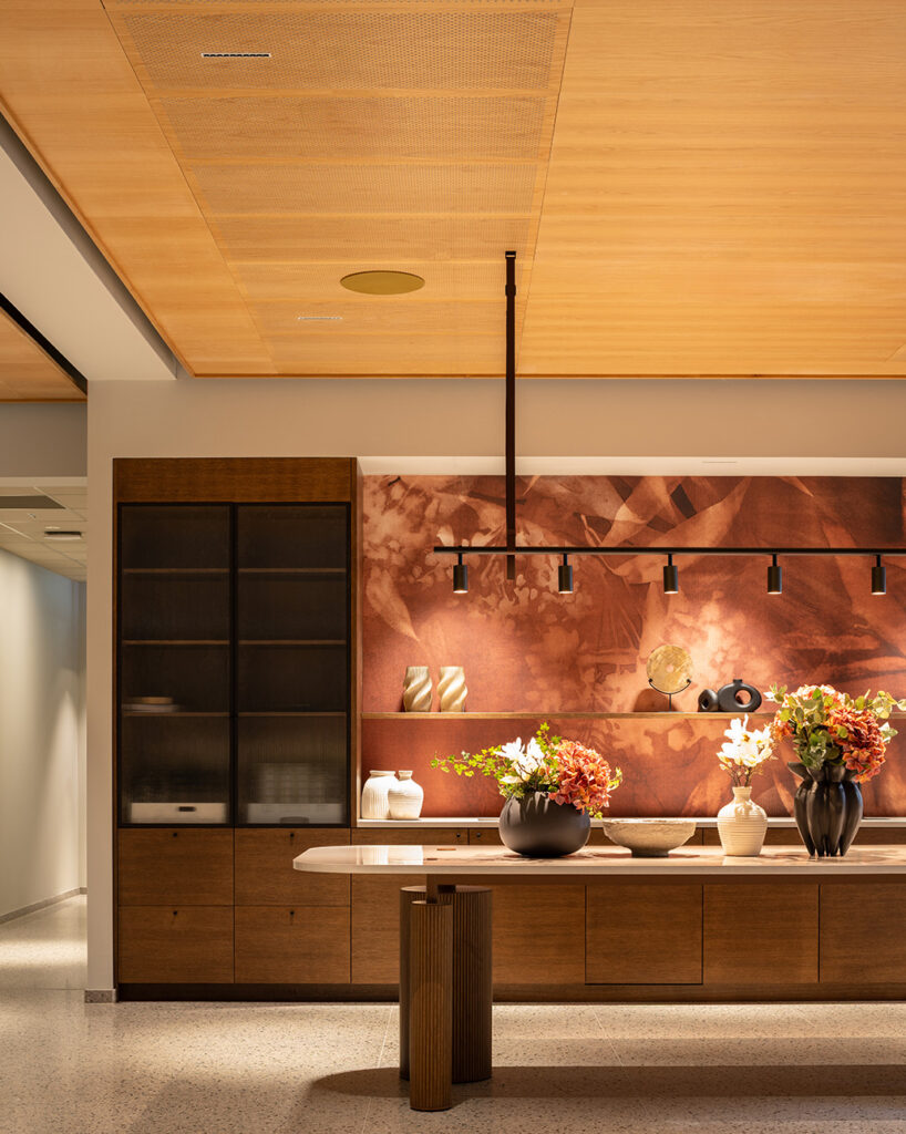 Perforated ceiling panels