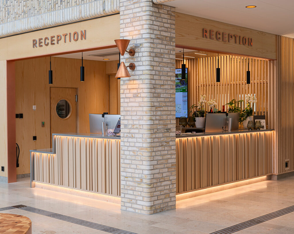 Ribs and panels in reception