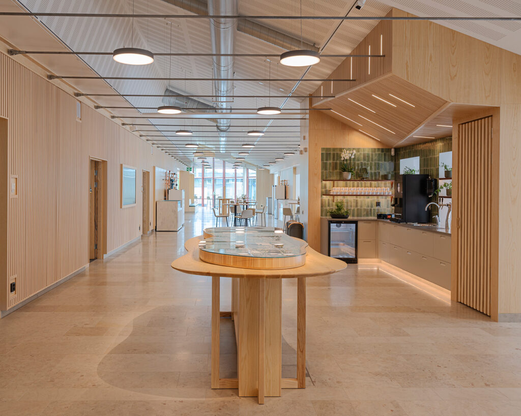 Ribs in corridor