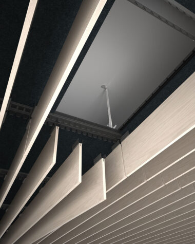Blayde installation - ceiling