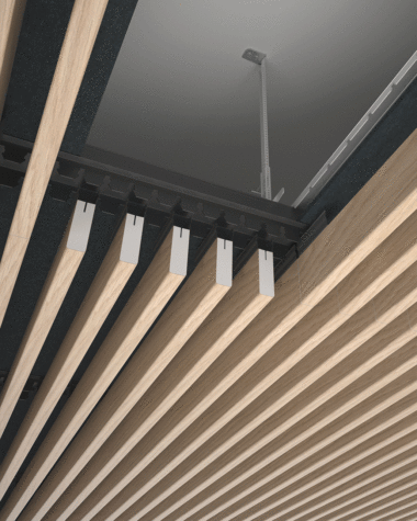 Linear Rib Narrow Installation – Ceiling