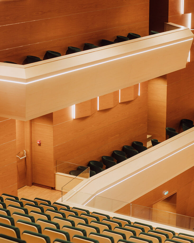 Balconies and boxes with panels