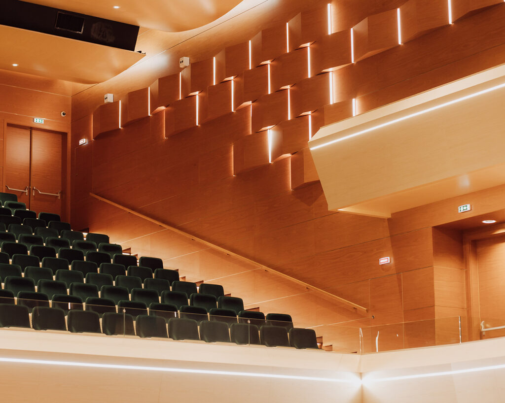 Balcony in music academy
