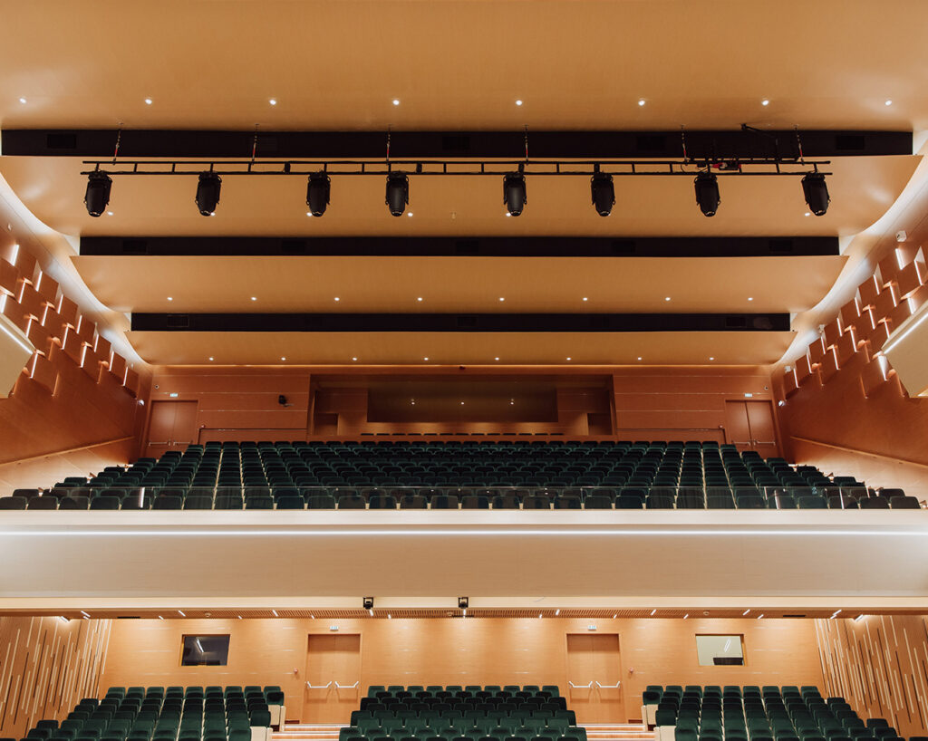 Music academy seating