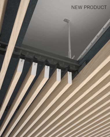 Linear Rib Narrow Installation – Ceiling