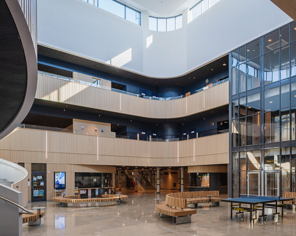 Lundby School atrium