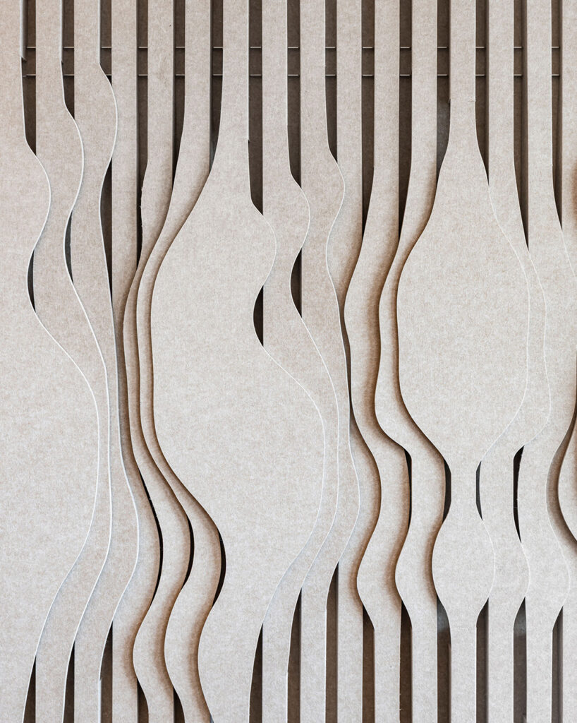 Feltfon Layers close up